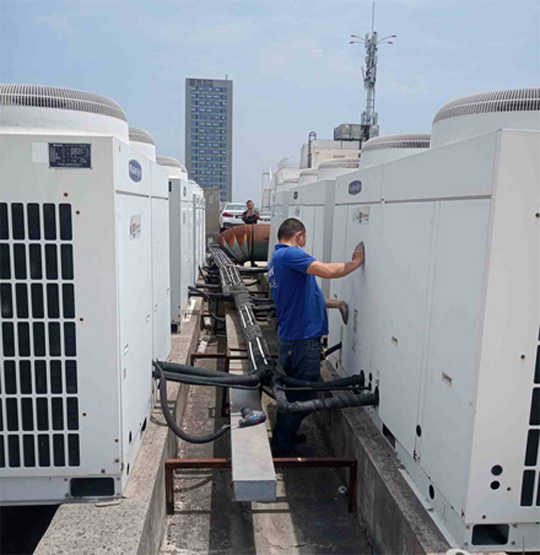 西充中央空调制热和不制冷系统维修方法